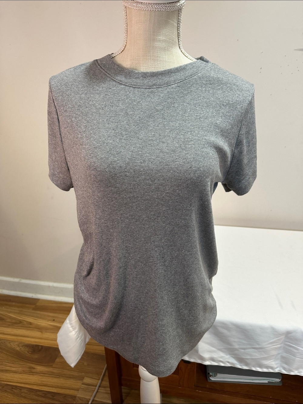 Target Women's Short Sleeve Tee - Gray